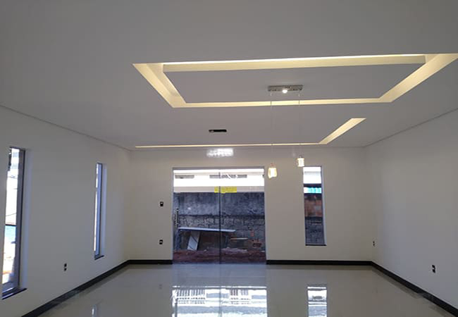 Rebaixamento de Teto em Cabreúva SP (11) 2429-4880 Forro de Gesso